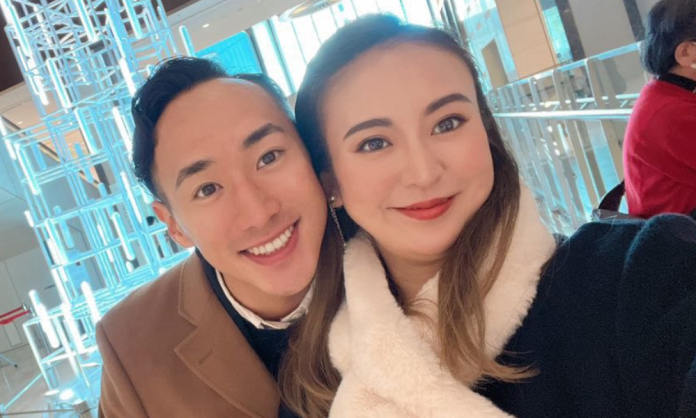 Yui Miura and Keigo Miura