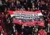 Man Utd Fans Slam Ratcliffe’s Immigration Views with Bold Banner