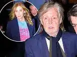 Paul McCartney Dines with Nancy in Paris After Stella’s PFW Show Paul McCartney Dines with Nancy in Paris After Stella’s PFW Show