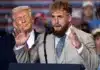 Jake Paul Wardrobe Malfunction at Trump Rally Draws Eyes