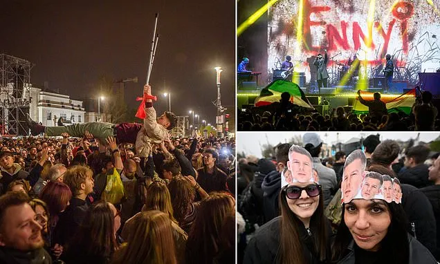 100K Rally at Budapest Concert Demands Orban’s Ouster Before Vote