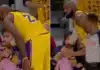 LeBron James Rushes to Young Fan After Ball Hits Her in Playoffs