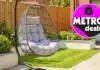 Hanging Egg Chair Drops 82% to £89 for Summer Gardens