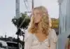 Bella Hadid Channels 70s Icon in Boho Negligee at Orebella Launch