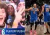 Knicks Fans Storm Philly Arena After Sweeping 76ers in Playoffs