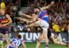 Bulldogs Eye Top Four in AFL Clash Against Crows