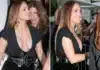 Jennifer Lopez Dazzles at Paris Fashion Week in Plunging Black Ensemble