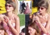 Taylor Swift and Travis Kelce Debut Wedding Ring at Friend’s Nuptials