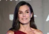 Queen Letizia Wows in Burgundy Gown at Mallorca Film Fest