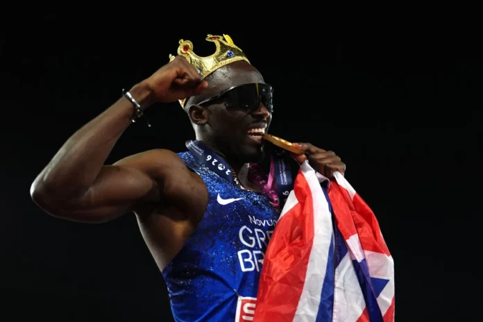 Romell Glave Claims European 100m Gold, Azu Takes Silver