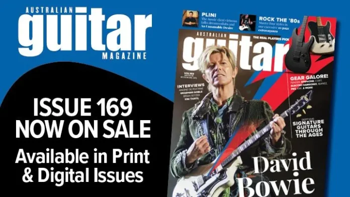 David Bowie’s Guitar Legacy Explored in New Issue David Bowie’s Guitar Legacy Explored in New Issue