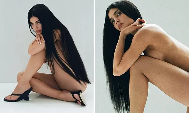 Kylie Jenner Goes Nude for Latest Khy Shoe Campaign