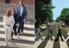 Beatles Biopic Stars Recreate Iconic Abbey Road Cover