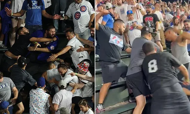 Wrigley Field Brawl Erupts During Cubs vs. White Sox Game
