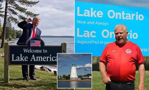 Trump’s ‘Lake America’ Bid Meets Canadian Defiance