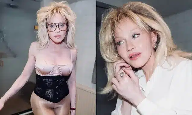 Madonna Stuns with Pamela Anderson-Inspired Look and Smooth Complexion