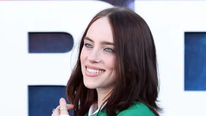 Billie Eilish Stuns in Plunging Satin Dress at Brother Finneas’ Wedding After-Party