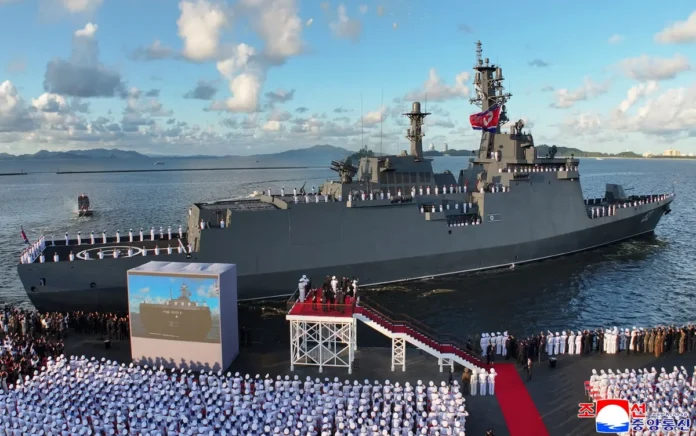 North Korea’s New Nuclear-Capable Destroyer Launched North Korea’s New Nuclear-Capable Destroyer Launched