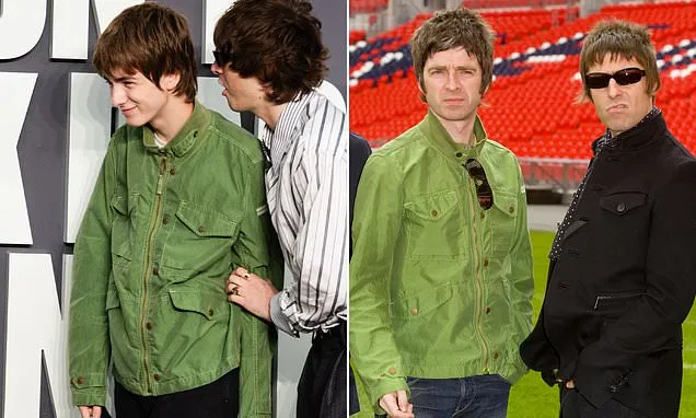 Noel Gallagher’s Son Sonny Dons Dad’s Vintage Jacket at Oasis Film Premiere