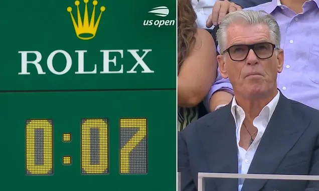 US Open Broadcast Captures Pierce Brosnan in ‘Absolute Cinema’ Moment