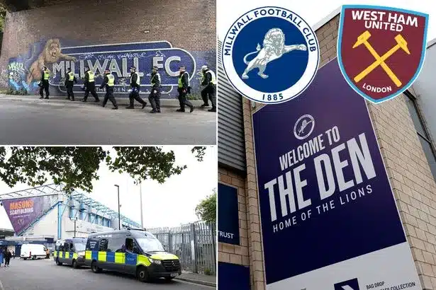 Millwall vs West Ham: Police Enforce Dispersal Order Amid Violence Fears
