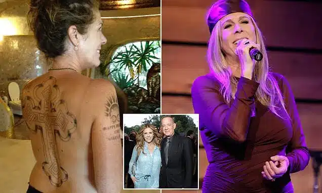 Rita Wilson Reveals Striking Back Tattoo